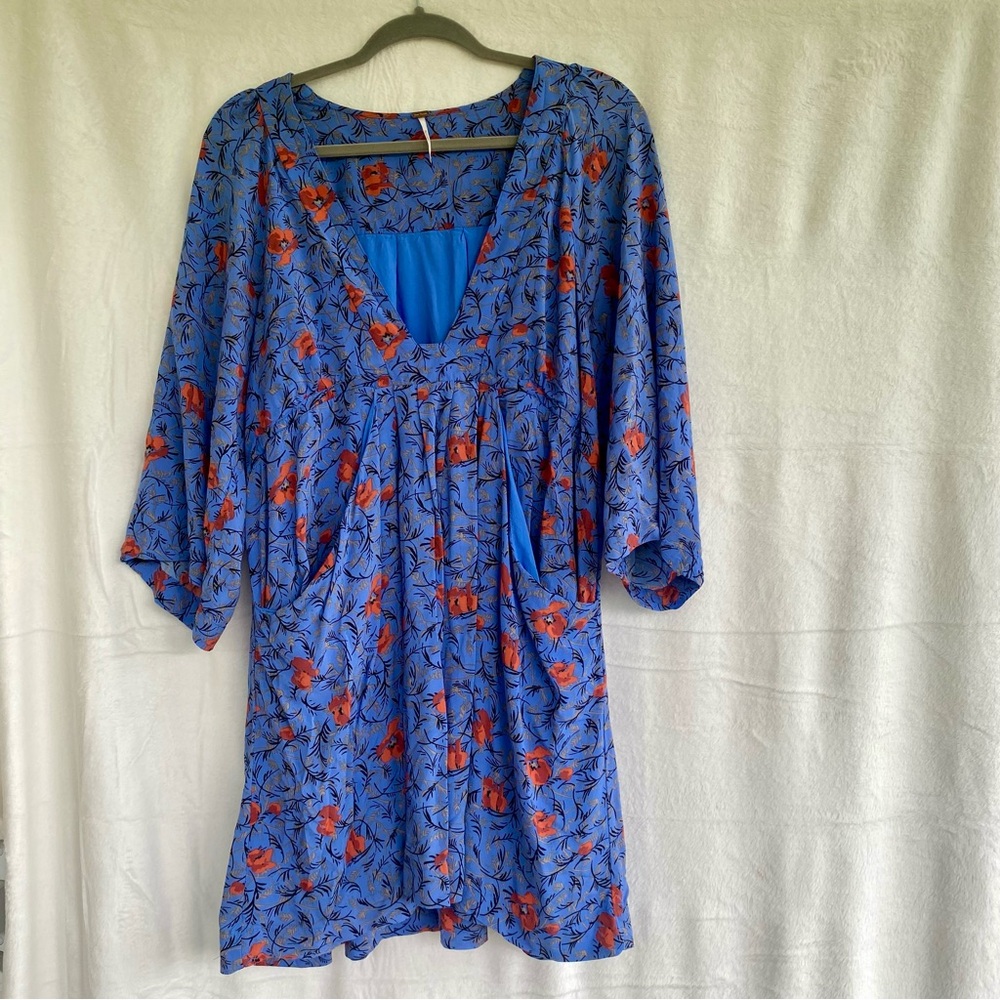 Free People Floral Mini Dress